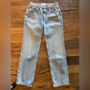 Agolde womens Denim Jeans in Light Blue